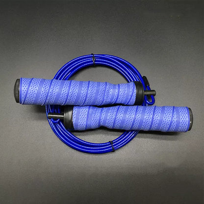 PROCIRCLE sweat-absorbent foam skipping rope with smooth bearing system in multiple colors