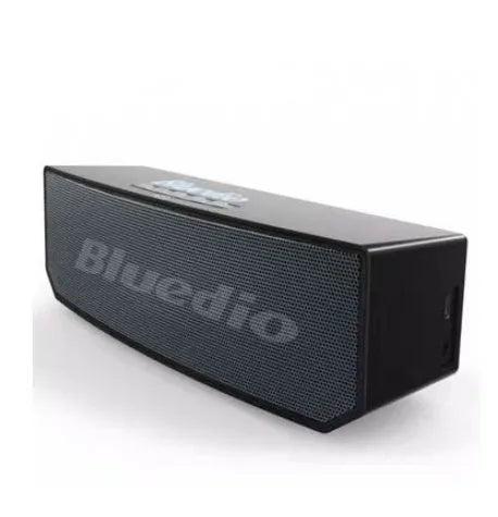 Black BS-6 cloud smart speaker with 52mm drive unit, dimensions 227x68x74mm