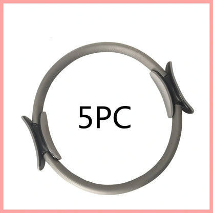 Dual Exercise Pilates Ring for core strengthening and posture correction in various colors