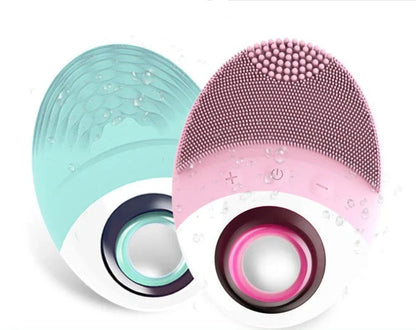 Versatile Sonic Facial Cleansing Device with Wireless Charging for Deep Pore Cleansing and Skin Rejuvenation