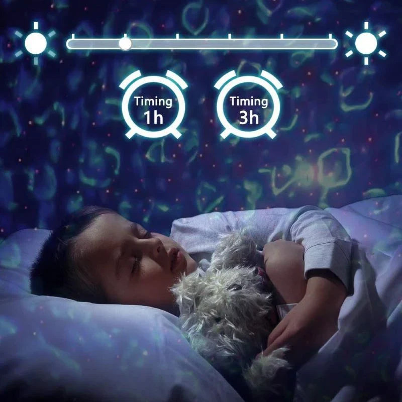 Mesmerizing Bluetooth Music Starry Sky Projector with captivating celestial light show and wireless audio streaming capabilities