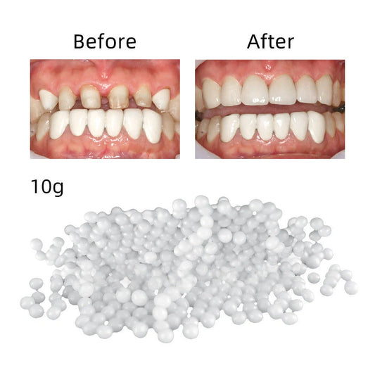 Bagged Household Teeth Repair Solid Hot-soluble Teether for temporary dental gap fixes