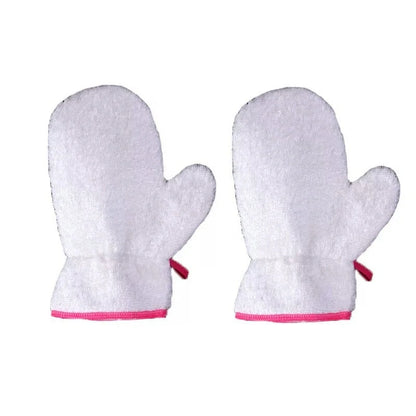 Thick microfiber dishwashing gloves for heavy-duty cleaning, one size fits hands 7-10cm wide