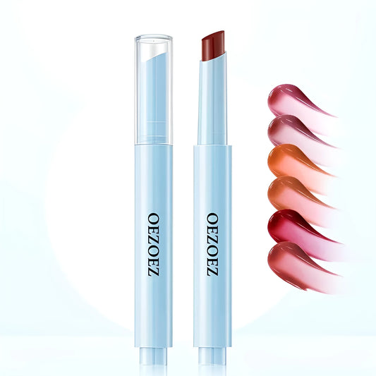 Waterproof moisturising lipstick in six colour shades with 1.8g content