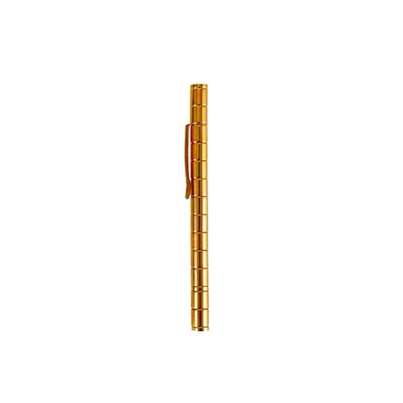A magnetic modular pen with customizable components and accessories for stress relief, focus, and creativity