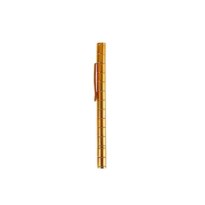 A magnetic modular pen with customizable components and accessories for stress relief, focus, and creativity
