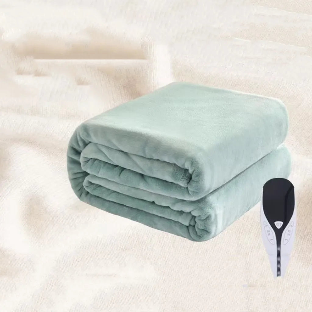 Electric heating cover blanket for double bed, 130x150cm or 150x180cm, 124W 110V, available in eight colours