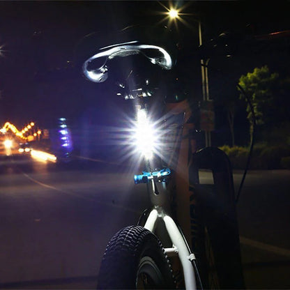 Rechargeable LED bike taillight with waterproof design and multiple lighting modes