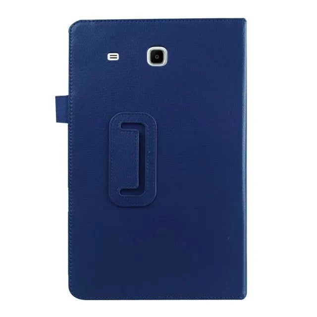 Samsung T560 9.6 inch flat leather protective case with foldable design in various colors