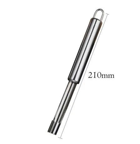 Stainless steel pineapple corer slicer kitchen tool with coloured ABS handle