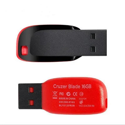 Black rotating cap USB flash drive for vehicles with waterproof shockproof design