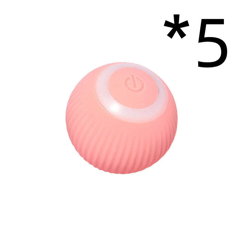 Interactive Automatic Cat Toy with Rotating Ball and Obstacle Avoidance Technology