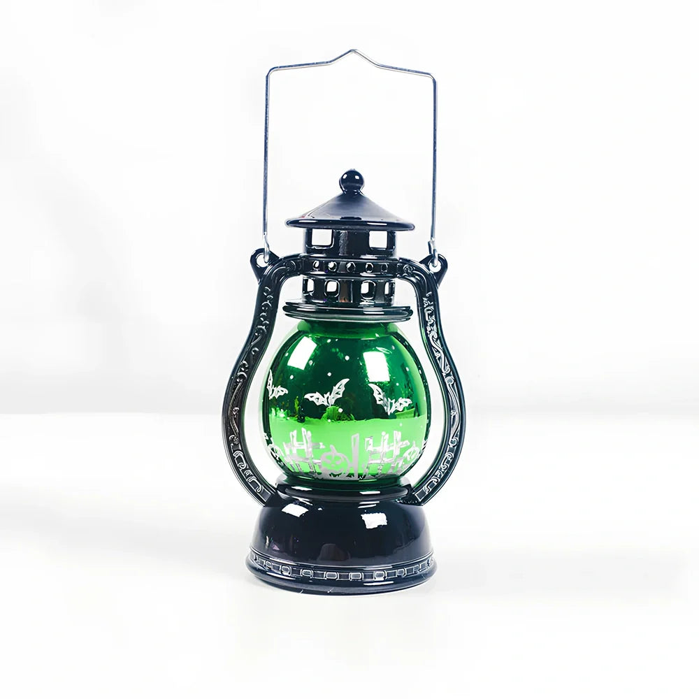 Halloween vintage laser light projecting bat pattern in green over 10m distance