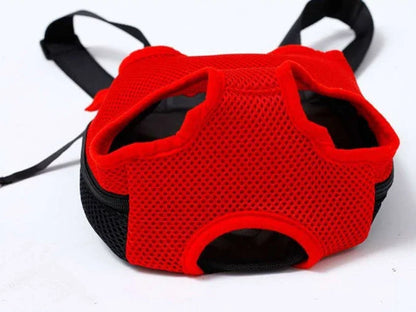 Comfortable Mesh Dog Backpack for Convenient Pet Transport