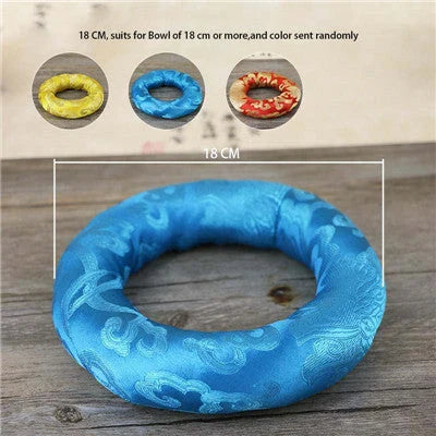 Harmonious Tibetan Singing Bowl - Copper Meditation Bowl with Vibrant, Soothing Tone