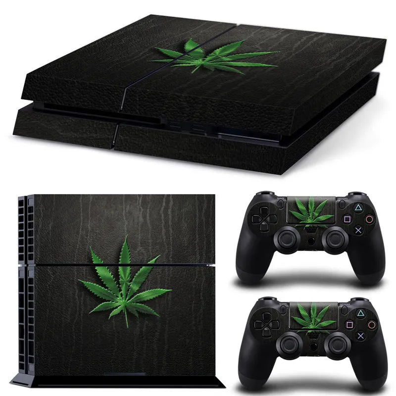 PS4 game console screen protector film on a white background showing its thin profile.