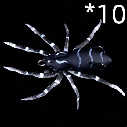 Bionic Soft Frog Lure 8cm 7g in various colors for realistic fishing bait