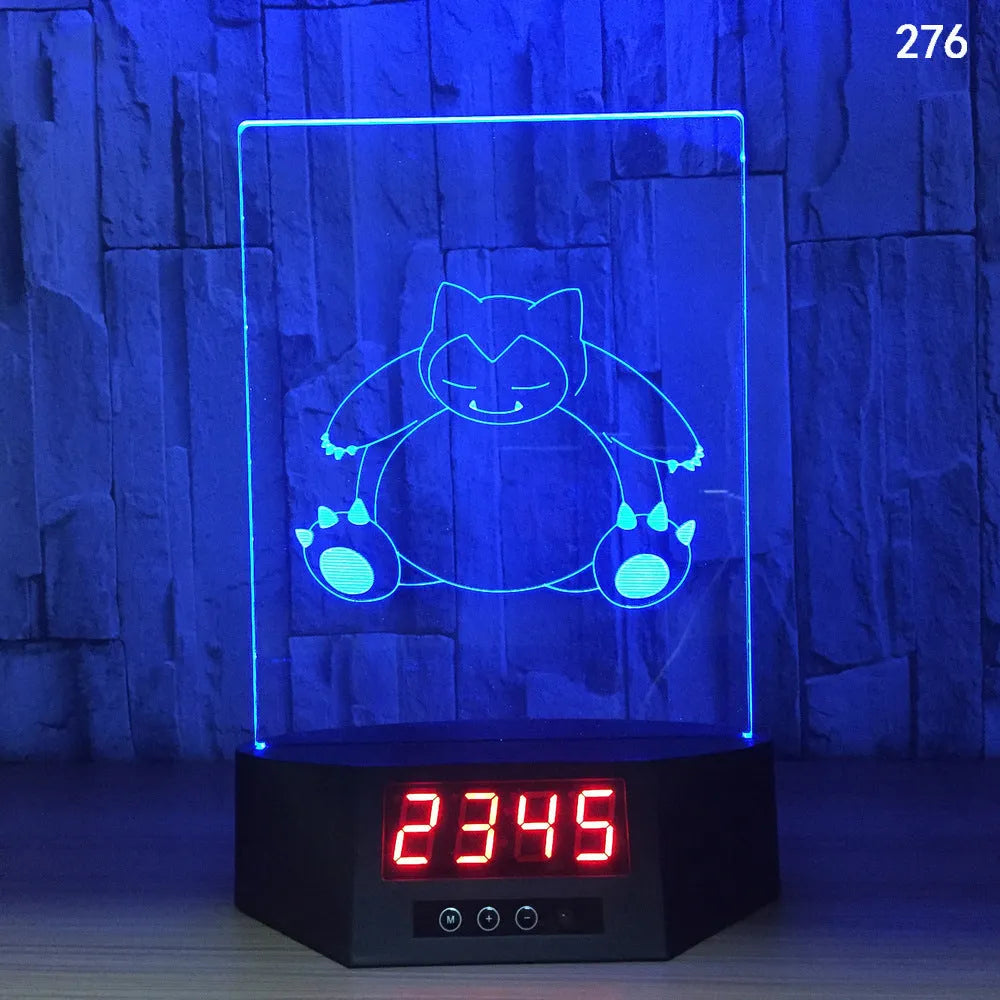 Glowing 3D dolphin LED night light on a table with remote control