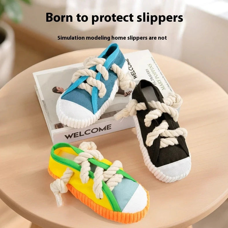 15cm plastic dog chew toy with textured surface and squeaking feature in three colour options