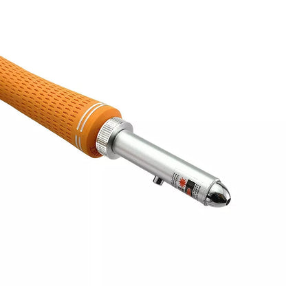 Golf Flat Laser Swing Assistant Trainer with metal body and laser feedback for swing correction