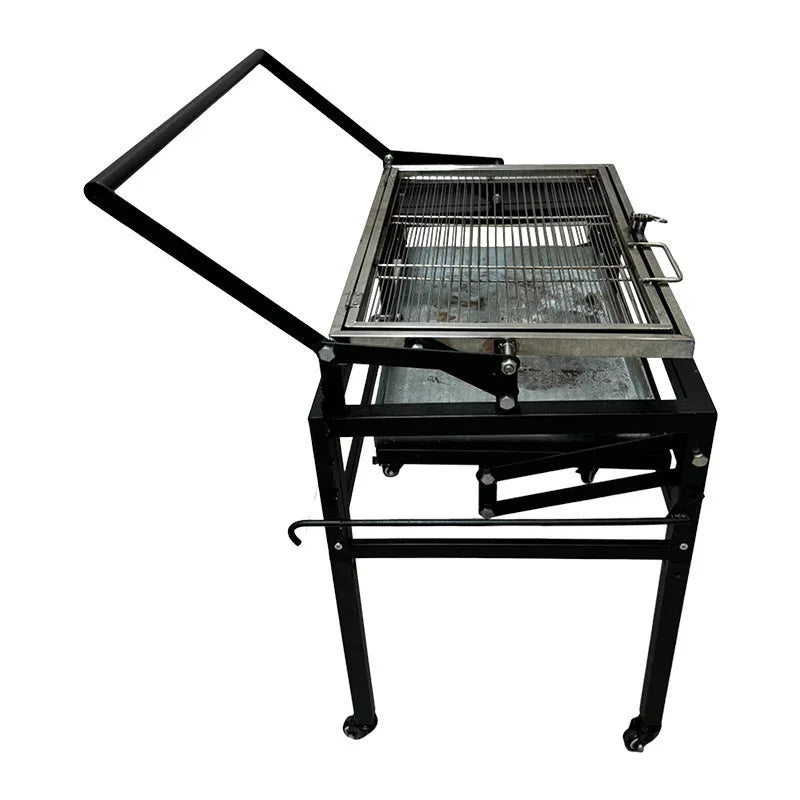 Flip BBQ Stove large foldable charcoal grill with detachable parts for outdoor cooking