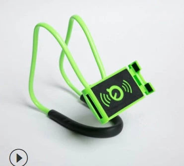 360-degree rotatable selfie phone holder compatible with all smartphones for hands-free viewing and effortless mobility