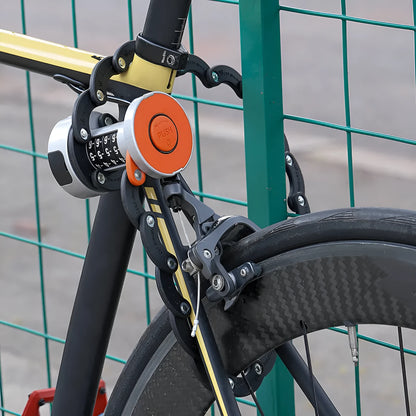 Bicycle water bottle cage anti-theft password fliplock in black colour with zinc alloy and steel construction