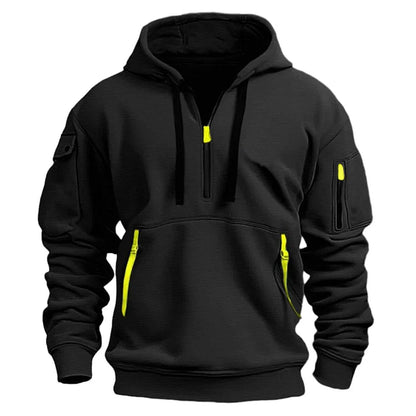 Comfy hooded pullover sweatshirt in various colors and sizes for men and women