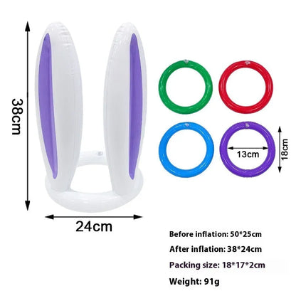 Inflatable Octopus Ferrule Throwing Toy in multiple colours for teenager ability training
