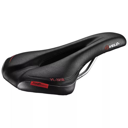 VELO mountain bike seat cushion with ventilation and shock absorption features