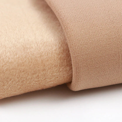 Cozy winter tube socks for men and women in black and skin color options