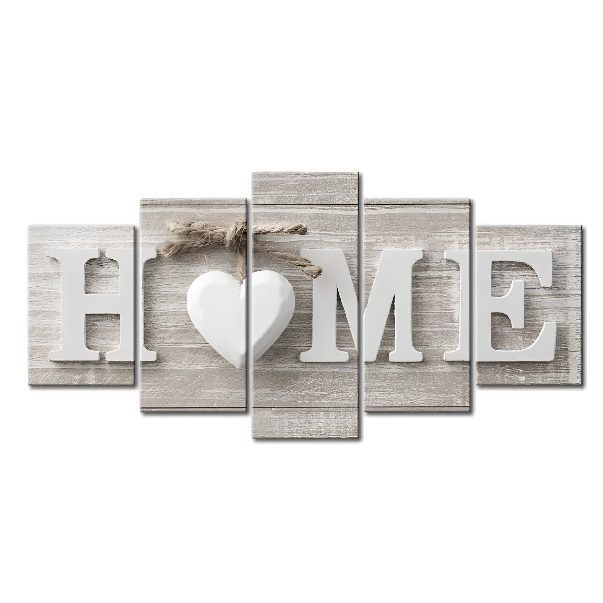 HOME series canvas oil painting on chemical fibre cloth in L, M, S, or XL size