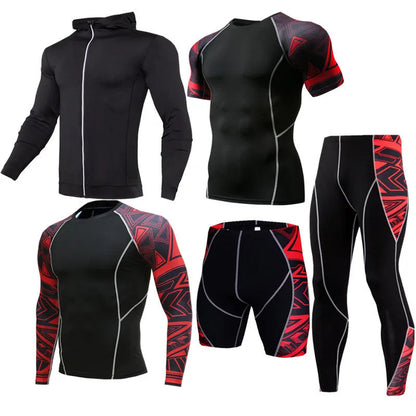Quick-drying running suit in blue, made from milk silk and 90% polyester, available in multiple sizes and colours.