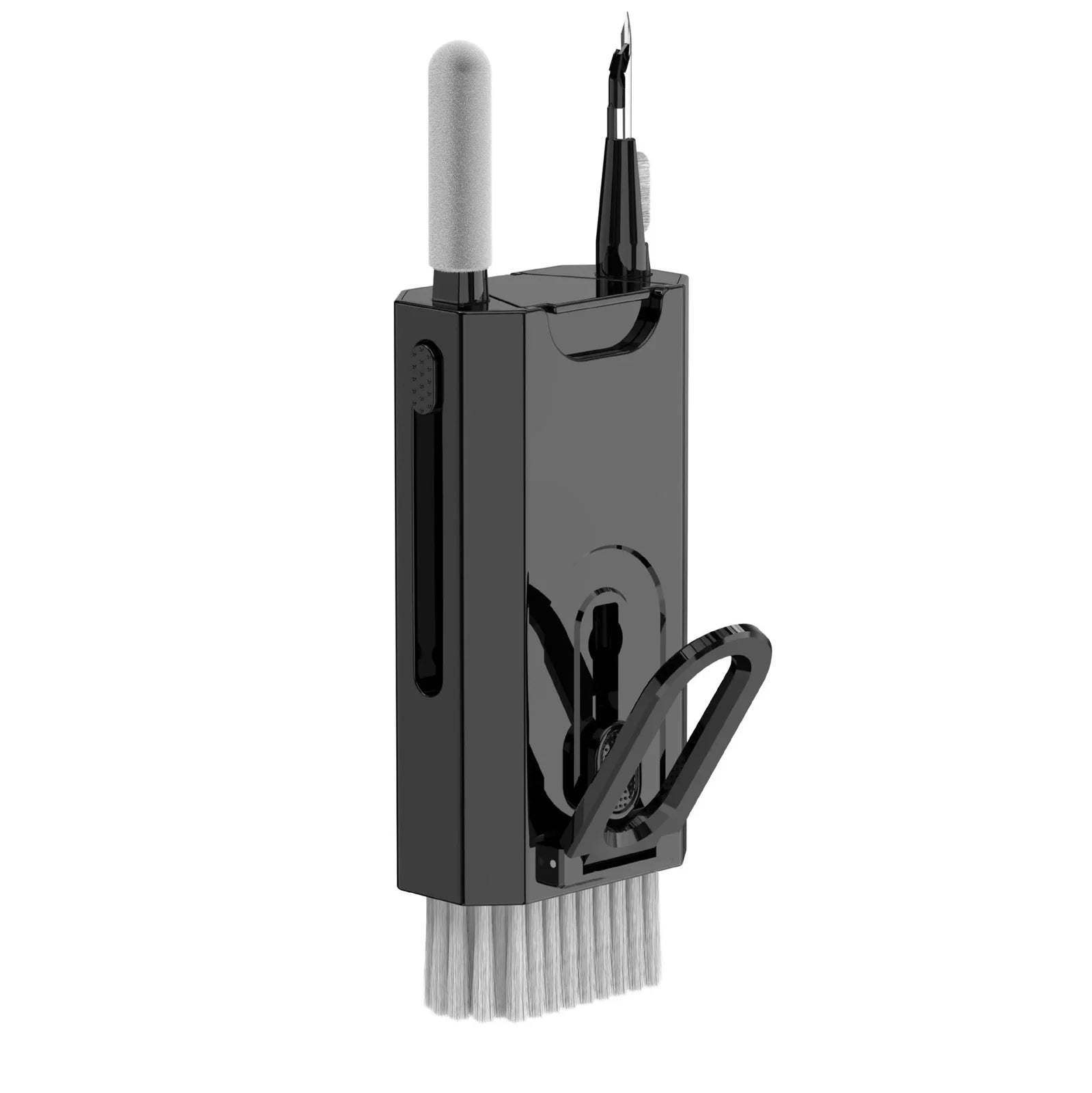 Q6 and Q8 multifunctional cleaning sets with ABS plastic and metal construction for electronics maintenance