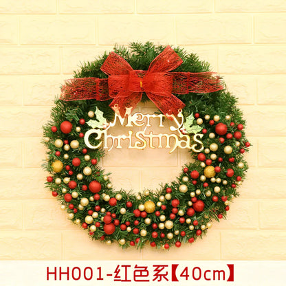 Christmas wreath rattan ring in traditional woven design for door decoration