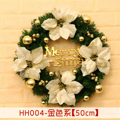 Christmas wreath rattan ring in traditional woven design for door decoration