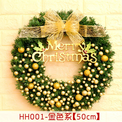 Christmas wreath rattan ring in traditional woven design for door decoration