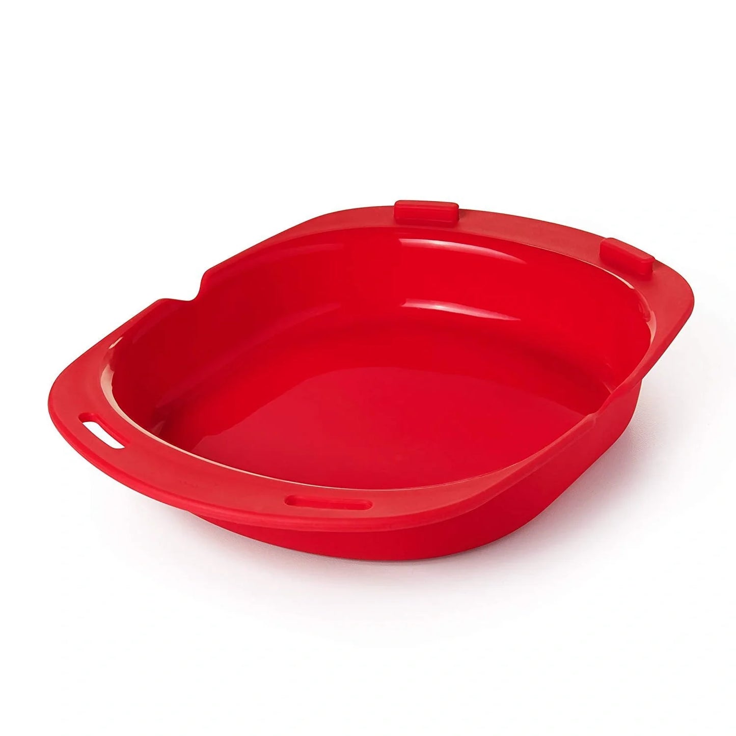 Red Microwave Silicone Omelette Maker for quick, healthy breakfasts