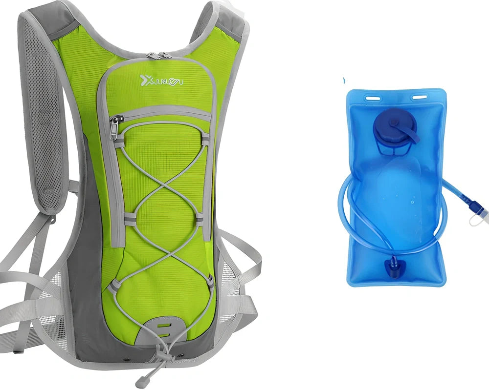 Outdoor sports backpack in multiple colours with adjustable straps and waterproof construction