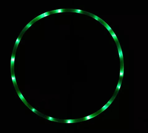 LED Glow Hula Hoop with colorful lights, perfect for fitness and parties