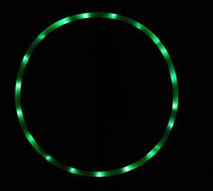 LED Glow Hula Hoop with colorful lights, perfect for fitness and parties