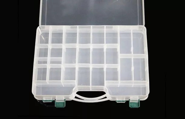 Double Deck Sub Bait Box for organized fishing bait storage