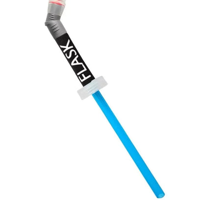 Plastic portable straw for mountain climbing and biking hydration with suction tube