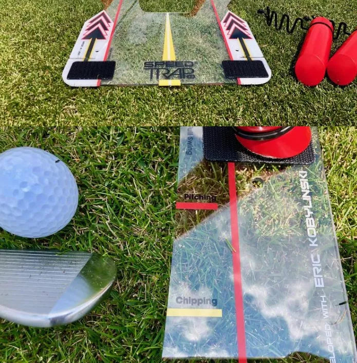 Swing Mirror for golf practice with storage bag