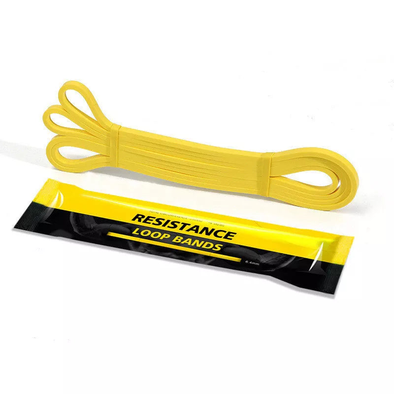 Deep Squat Thick Circle Pull Up Training Resistance Belt in various colors for different resistance levels