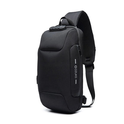 Multifunctional Anti-Theft Waterproof Chest Bag with USB in various colors