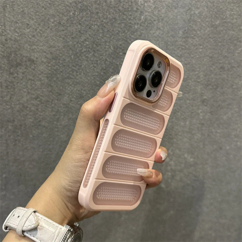Breathable mesh case for ApplePhone in multiple colors