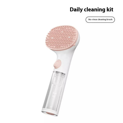 3-in-1 Pet Steam Brush with adjustable comb for effective hair removal and cleaning