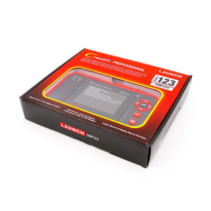 CRP123 automotive fault detector diagnostic equipment with main machine, cables, card reader and user manual