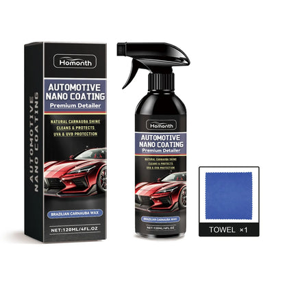 120ml car paint renovation agent bottle with towel for multi-functional coating restore